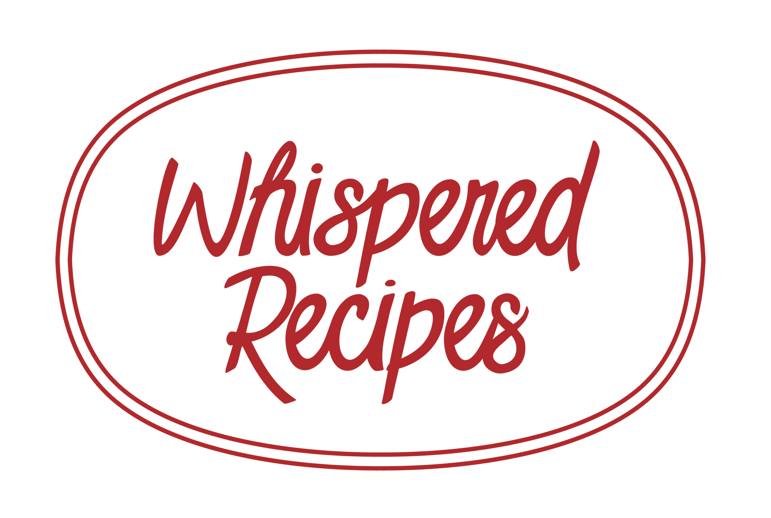 whispered recipes logo